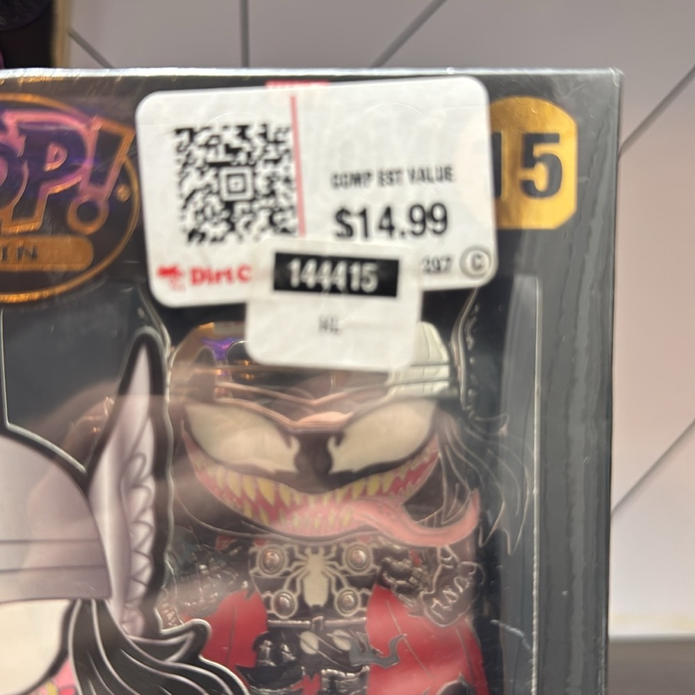 Venom Thor Funko Pop Enamel Pin NWT Marvel